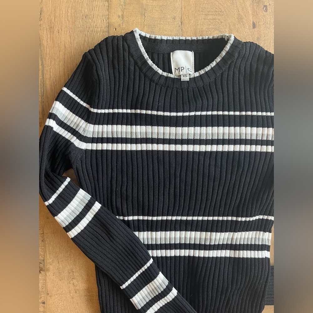 Mink pink long sleeve knit
